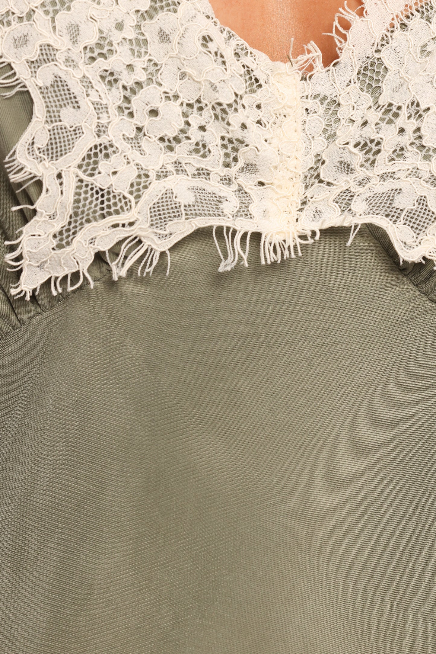 Sweetheart Lace Slip Midi Dress