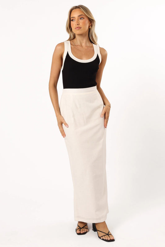Ribbed Tank with Slim Silhouette